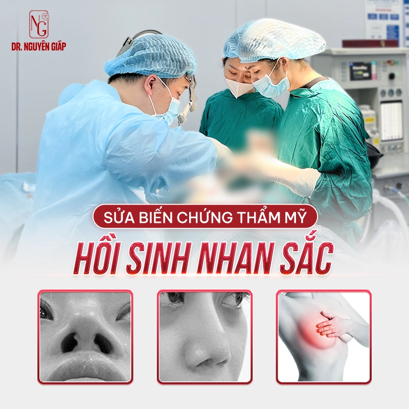 Sửa biến chứng thẩm mỹ giúp hồi sinh nhan sắc và sự tự tin
