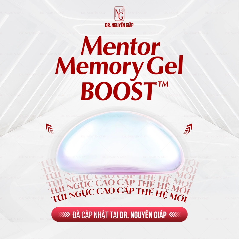 Túi ngực Mentor Boost thế hệ mới nhất Túi ngực Mentor Boost mang nhiều ưu điểm vượt trội