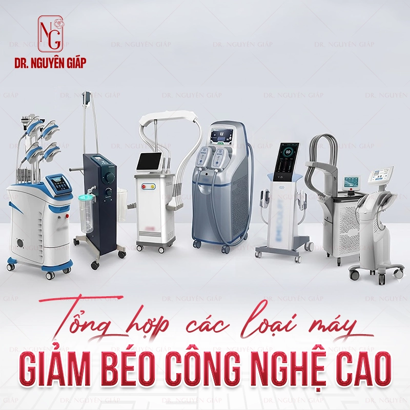 Tổng hợp các máy móc giảm béo công nghệ cao